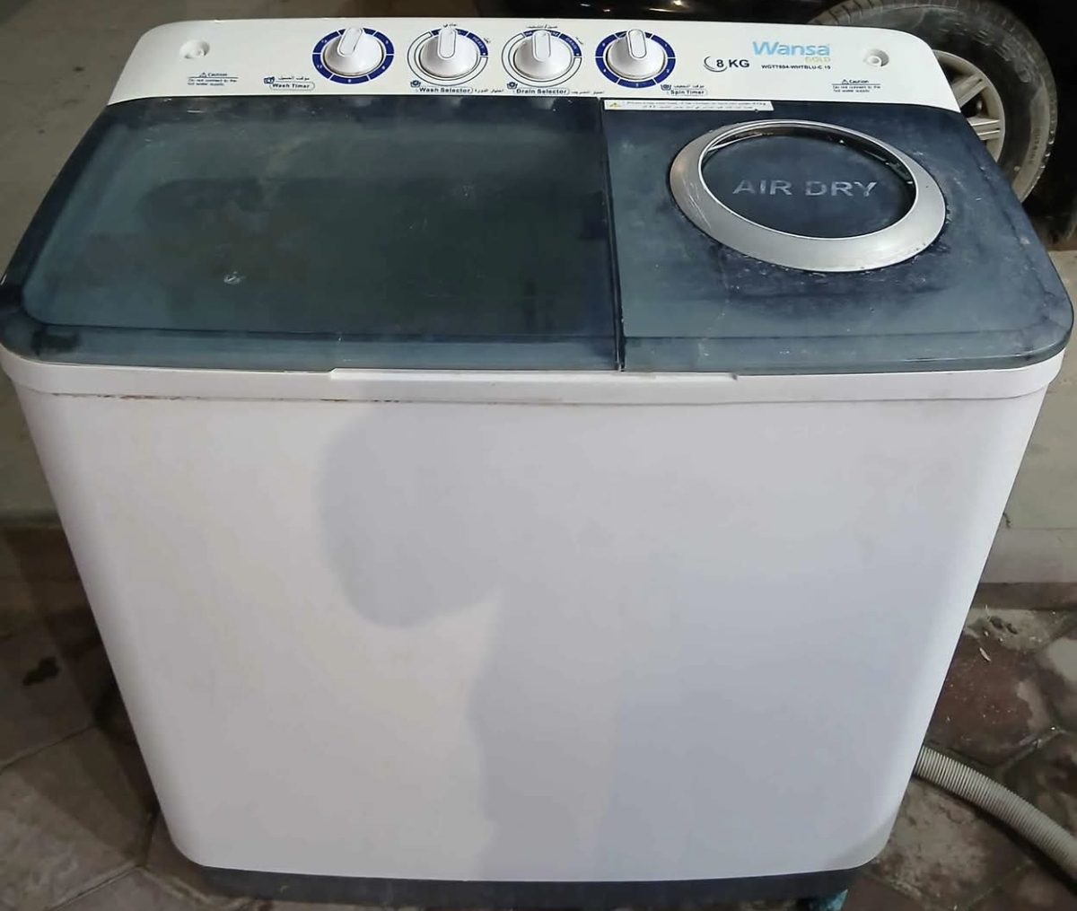 للبيع غساله ونسا 8كيلو